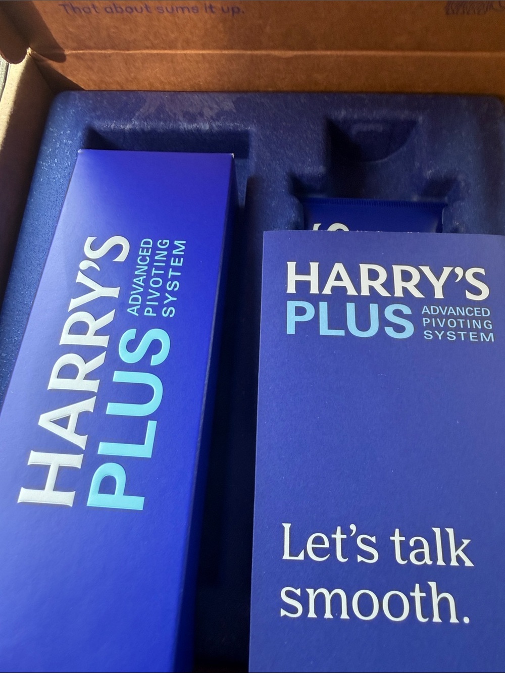 Harrys Men’s Shaving Kit – Blue